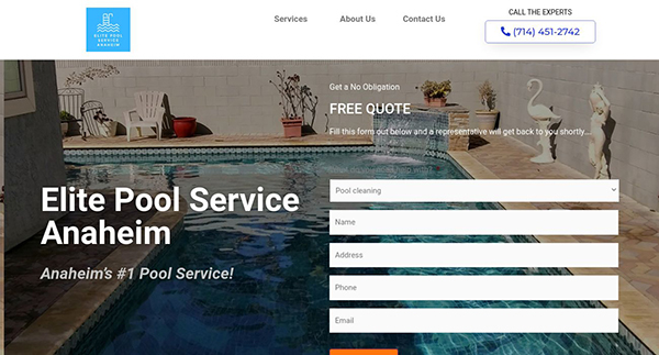 Elite Pool Service Anaheim