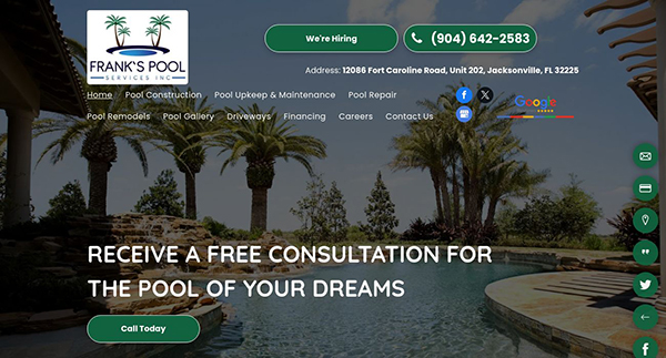 Frank's Pool Services, Inc.