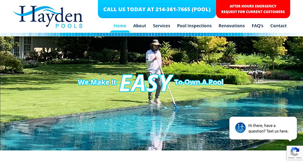 Hayden Pool Service, Inc
