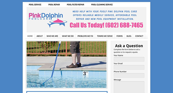 Pink Dolphin Pool Care
